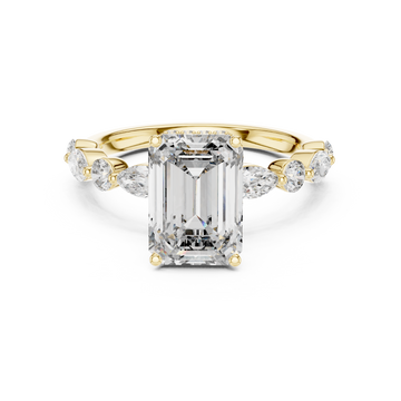 Royal Court lab grown diamond ring