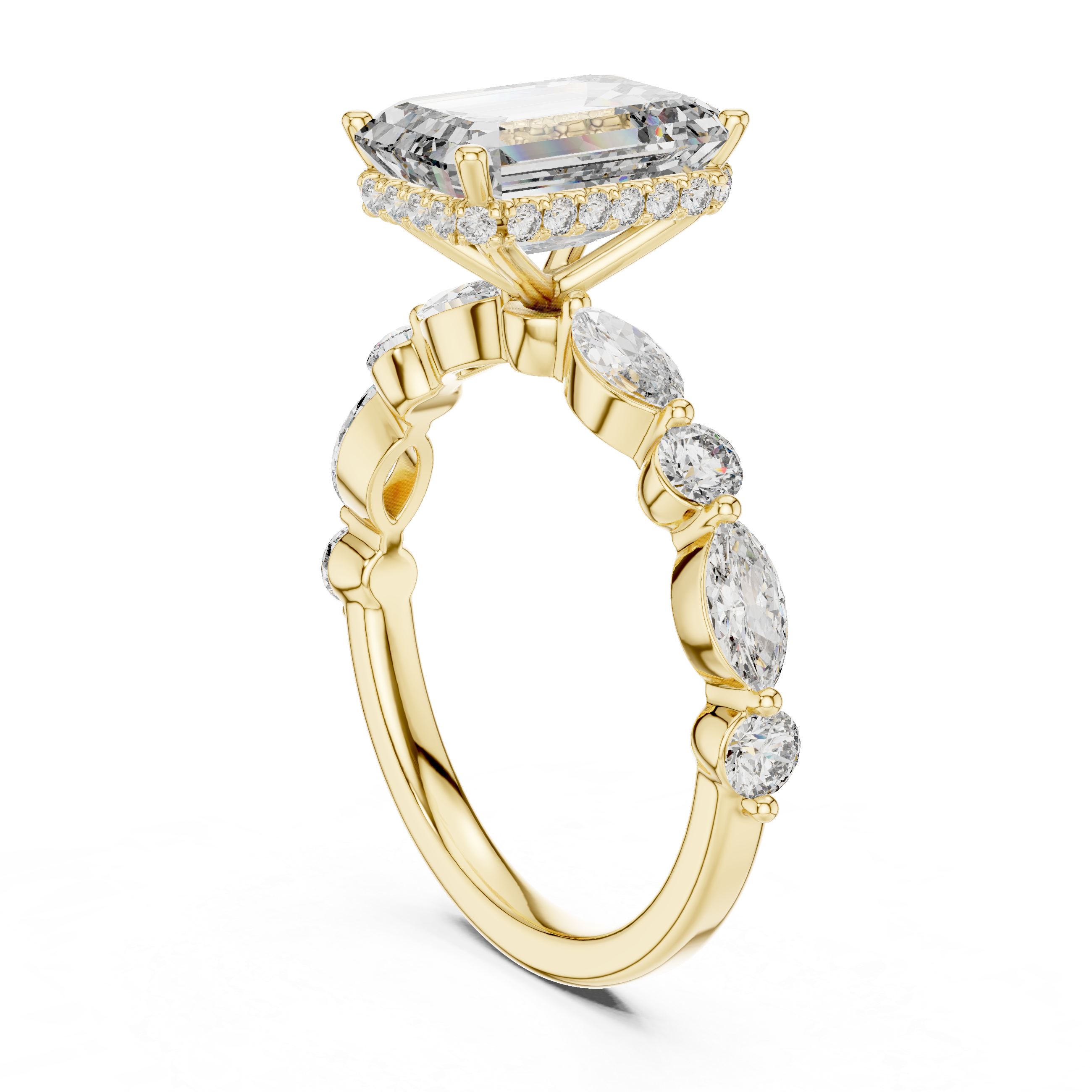 Royal Court lab grown diamond ring