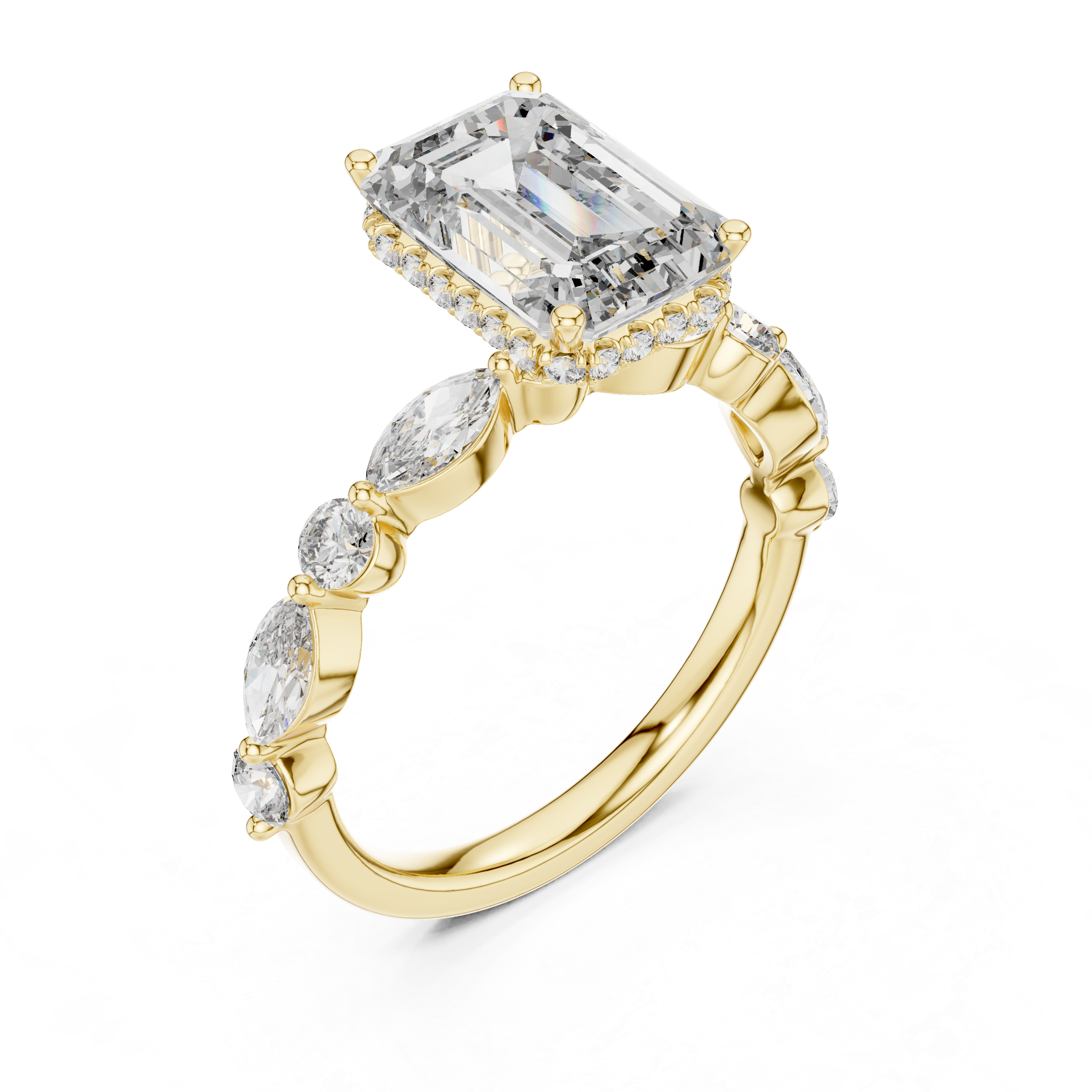 Royal Court lab grown diamond ring