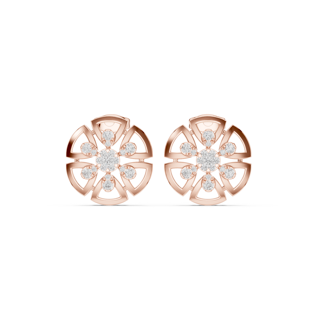 Silk Thread Lab Grown Diamond Earrings Drops