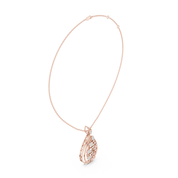 Dewdrop Sparkle Lab Grown Diamond Luxury Pendant