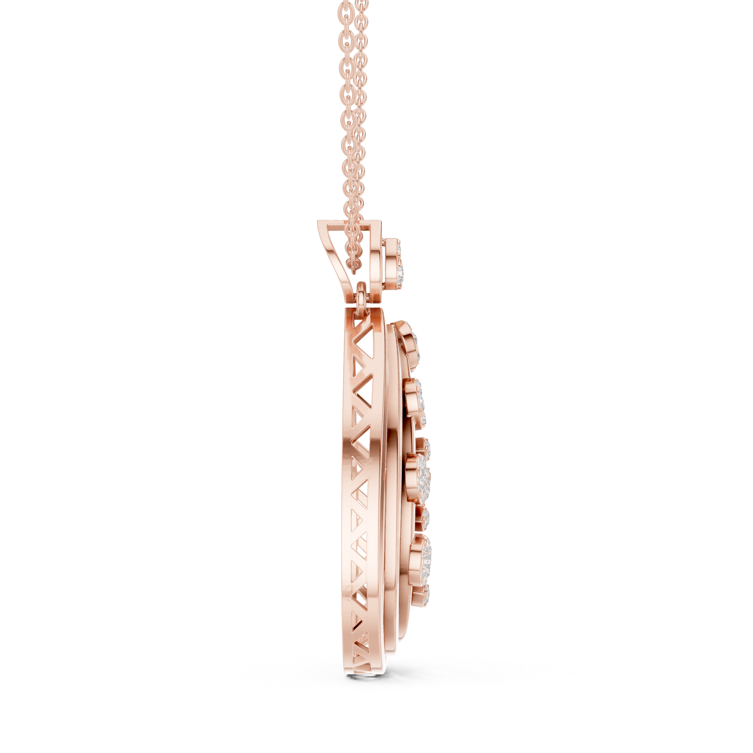 Dewdrop Sparkle Lab Grown Diamond Luxury Pendant