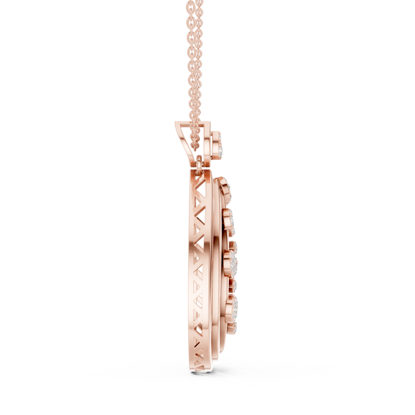 Dewdrop Sparkle Lab Grown Diamond Luxury Pendant