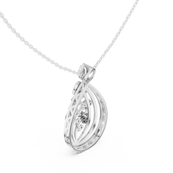 Dewdrop Sparkle Lab Grown Diamond Luxury Pendant