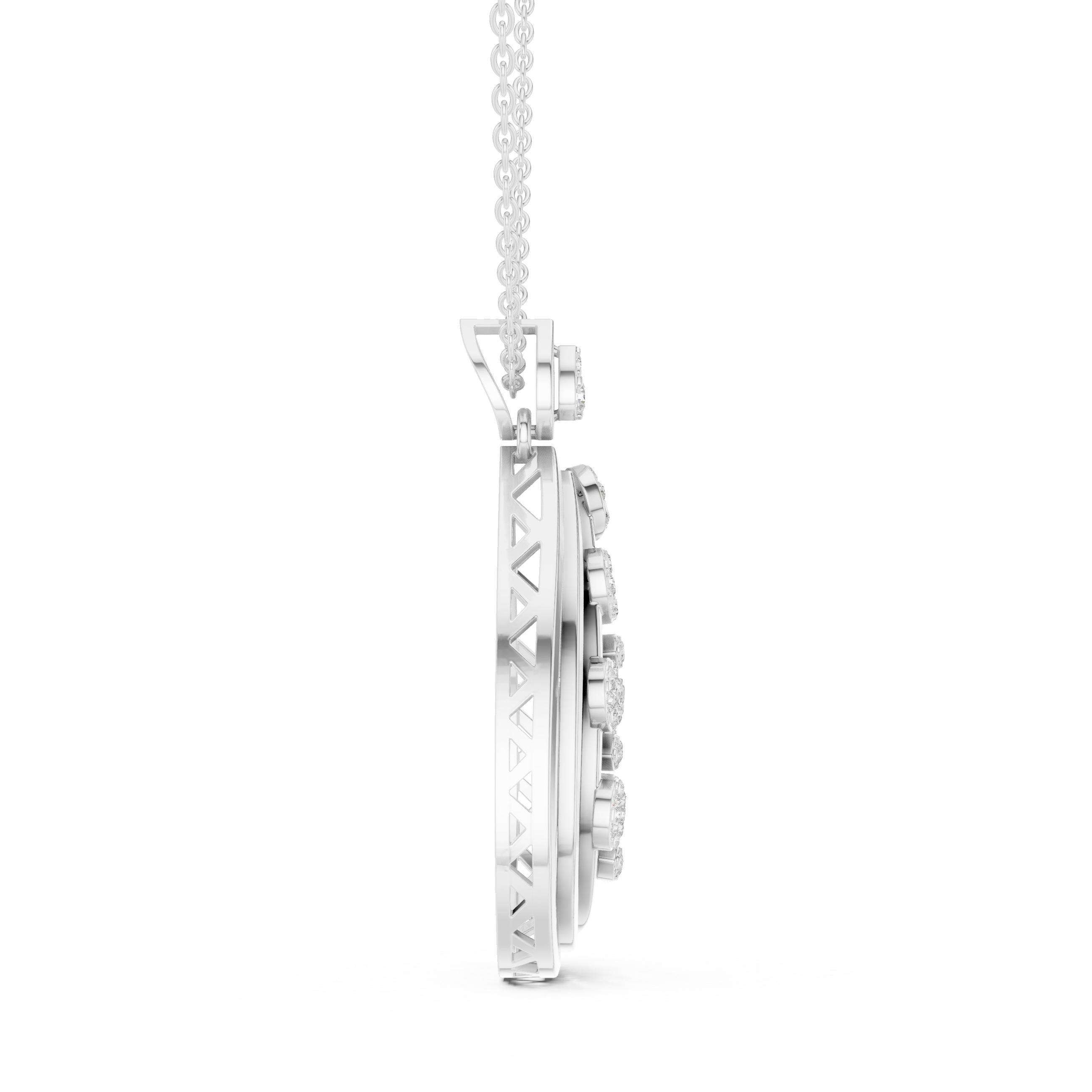 Dewdrop Sparkle Lab Grown Diamond Luxury Pendant