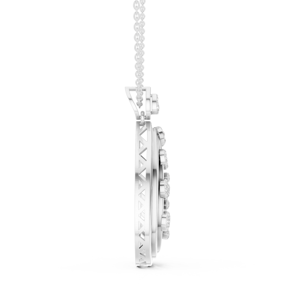 Dewdrop Sparkle Lab Grown Diamond Luxury Pendant