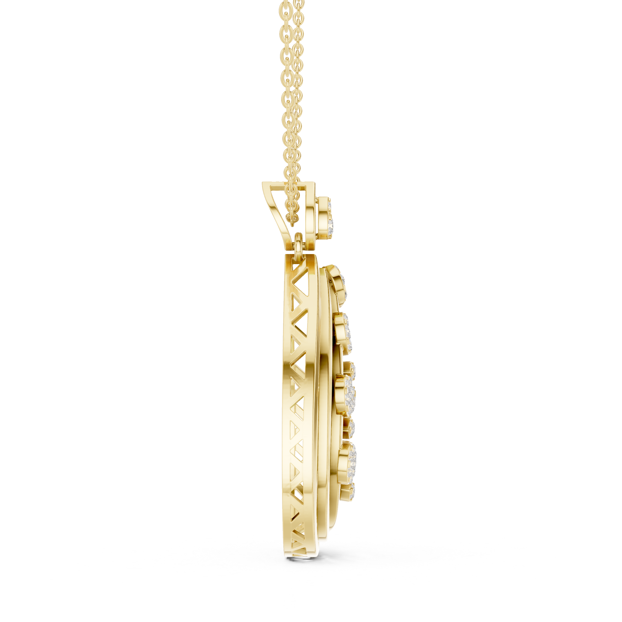 Dewdrop Sparkle Lab Grown Diamond Luxury Pendant