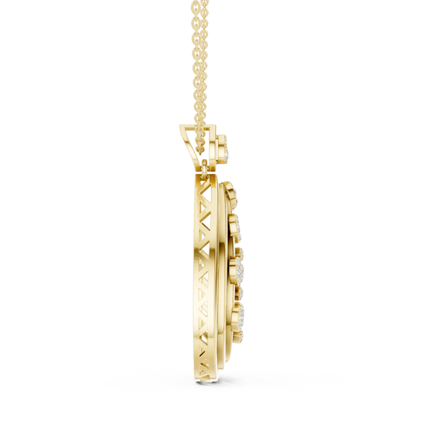 Dewdrop Sparkle Lab Grown Diamond Luxury Pendant