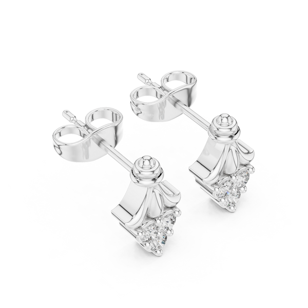 Vast Ocean lab grown diamond earring design