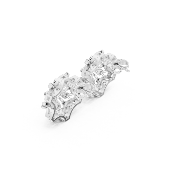 Glacial Frost Lab Grown Diamond Earrings Studs