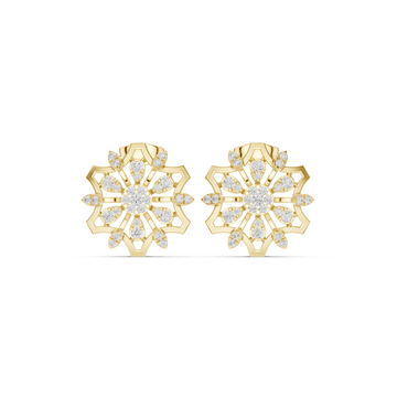 Glacial Frost Lab Grown Diamond Earrings Studs