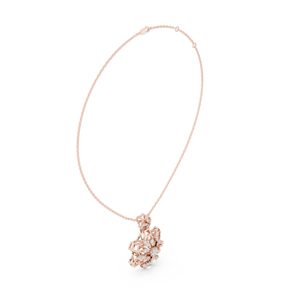 Infinity Loop Lab Grown Diamond Charm Pendant