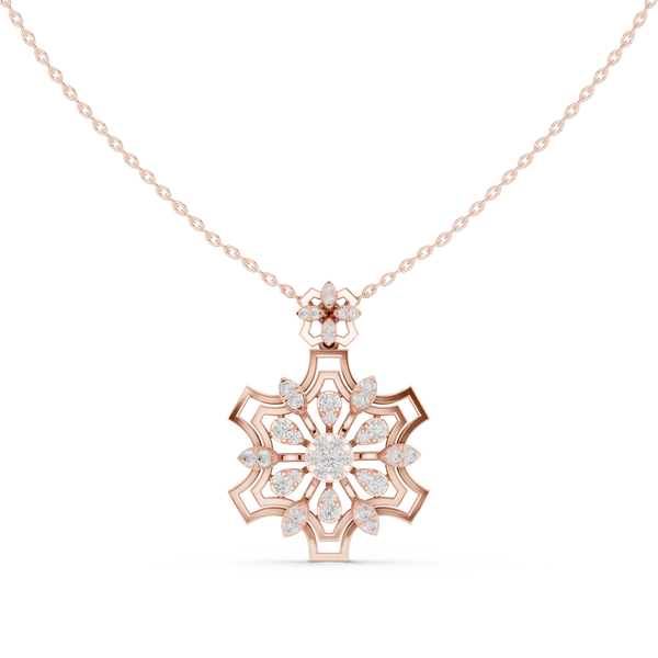 Infinity Loop Lab Grown Diamond Charm Pendant