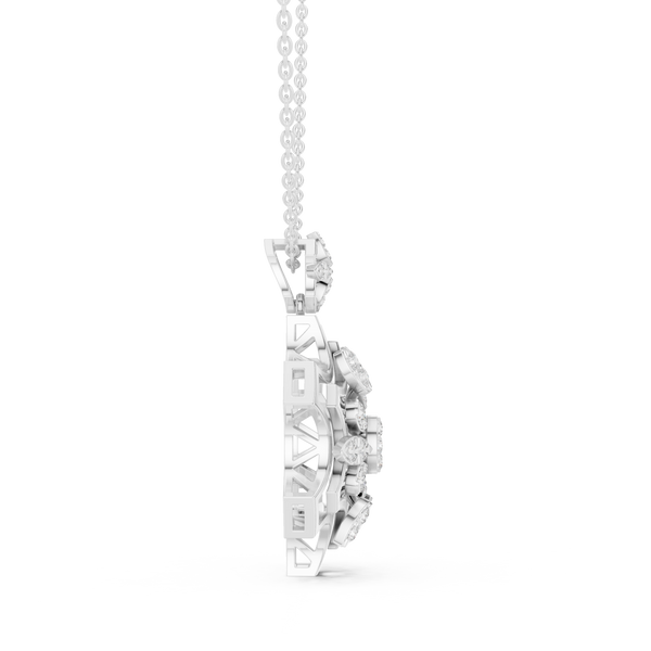 Infinity Loop Lab Grown Diamond Charm Pendant