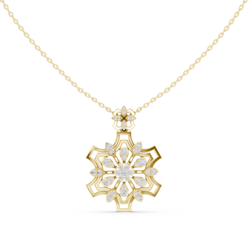 Infinity Loop Lab Grown Diamond Charm Pendant