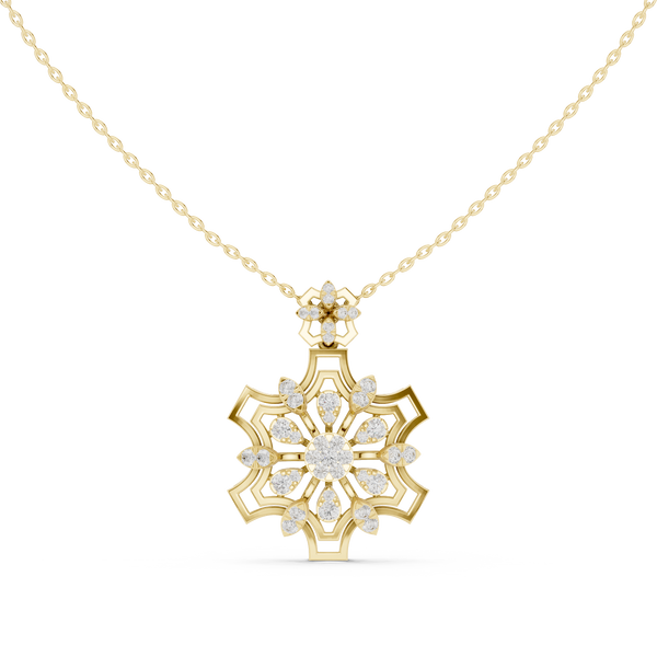 Infinity Loop Lab Grown Diamond Charm Pendant