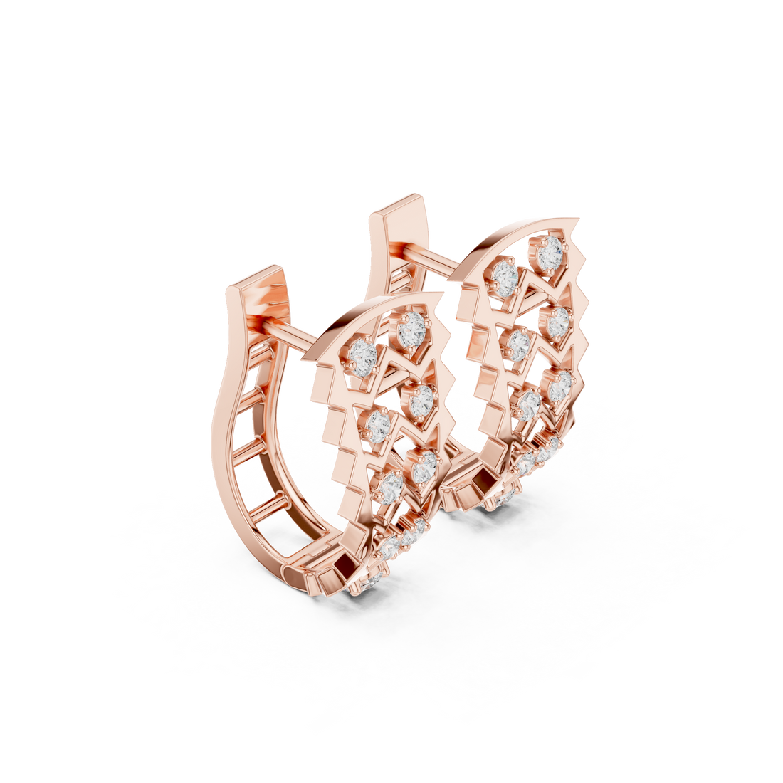 Only You lab grown diamond earring design