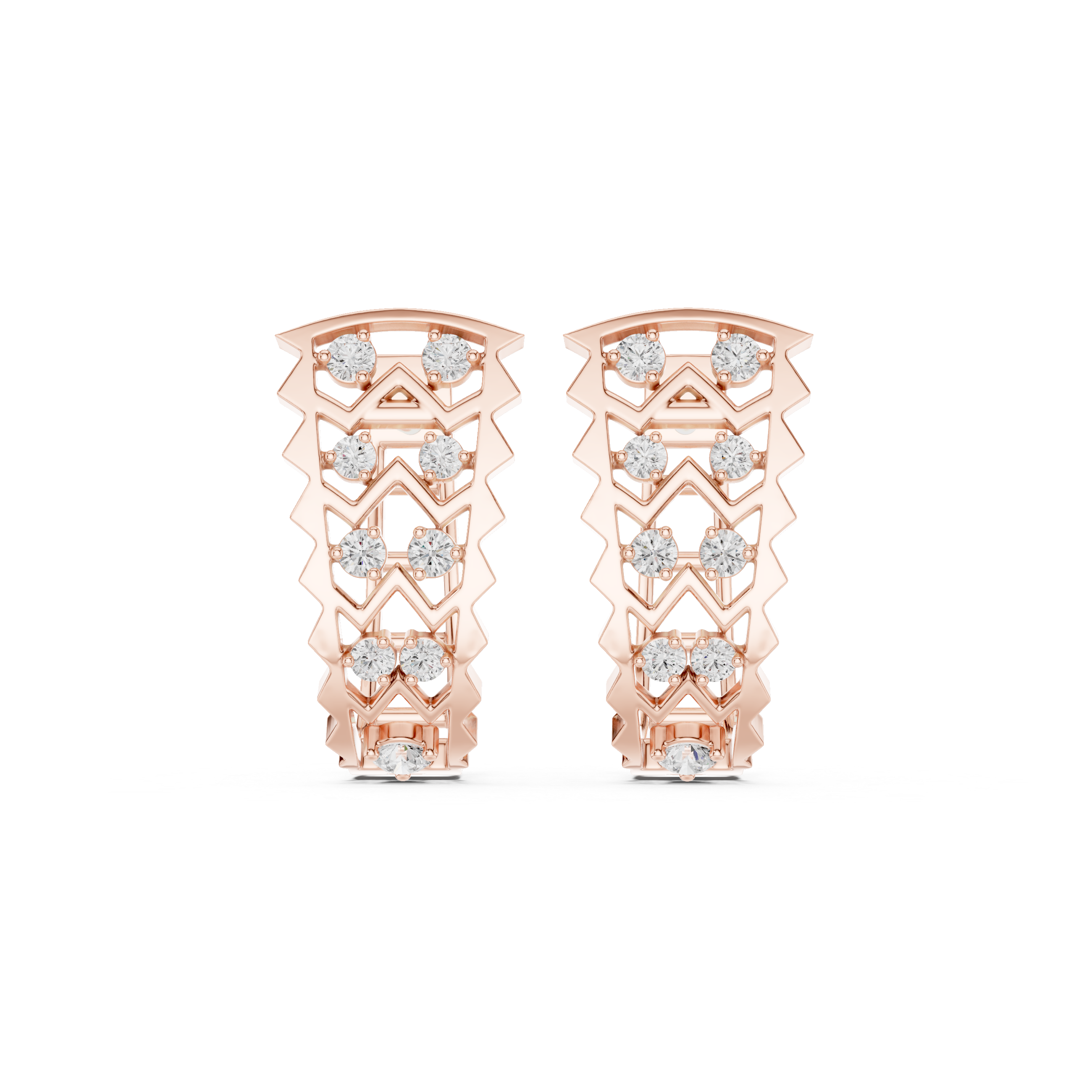 Only You lab grown diamond earring design