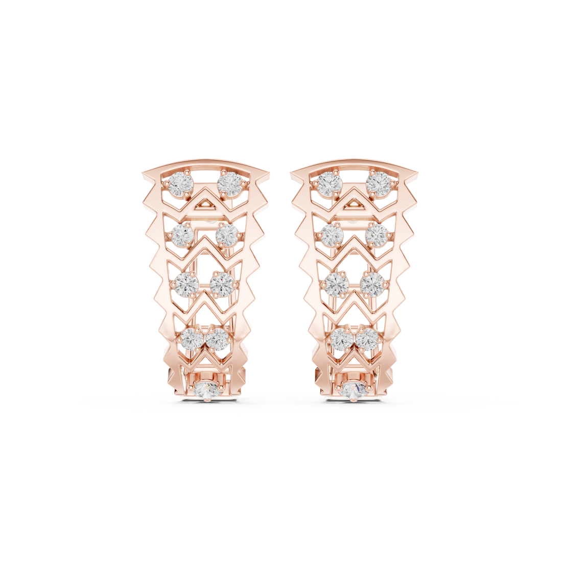 Tear Sparkle Lab Grown Diamond Earrings Pairs