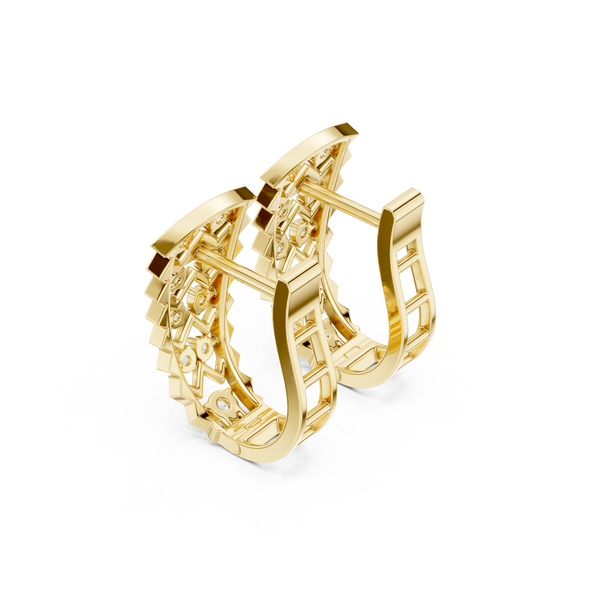 Only You lab grown diamond earring design