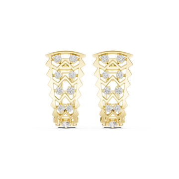 Only You lab grown diamond earring design
