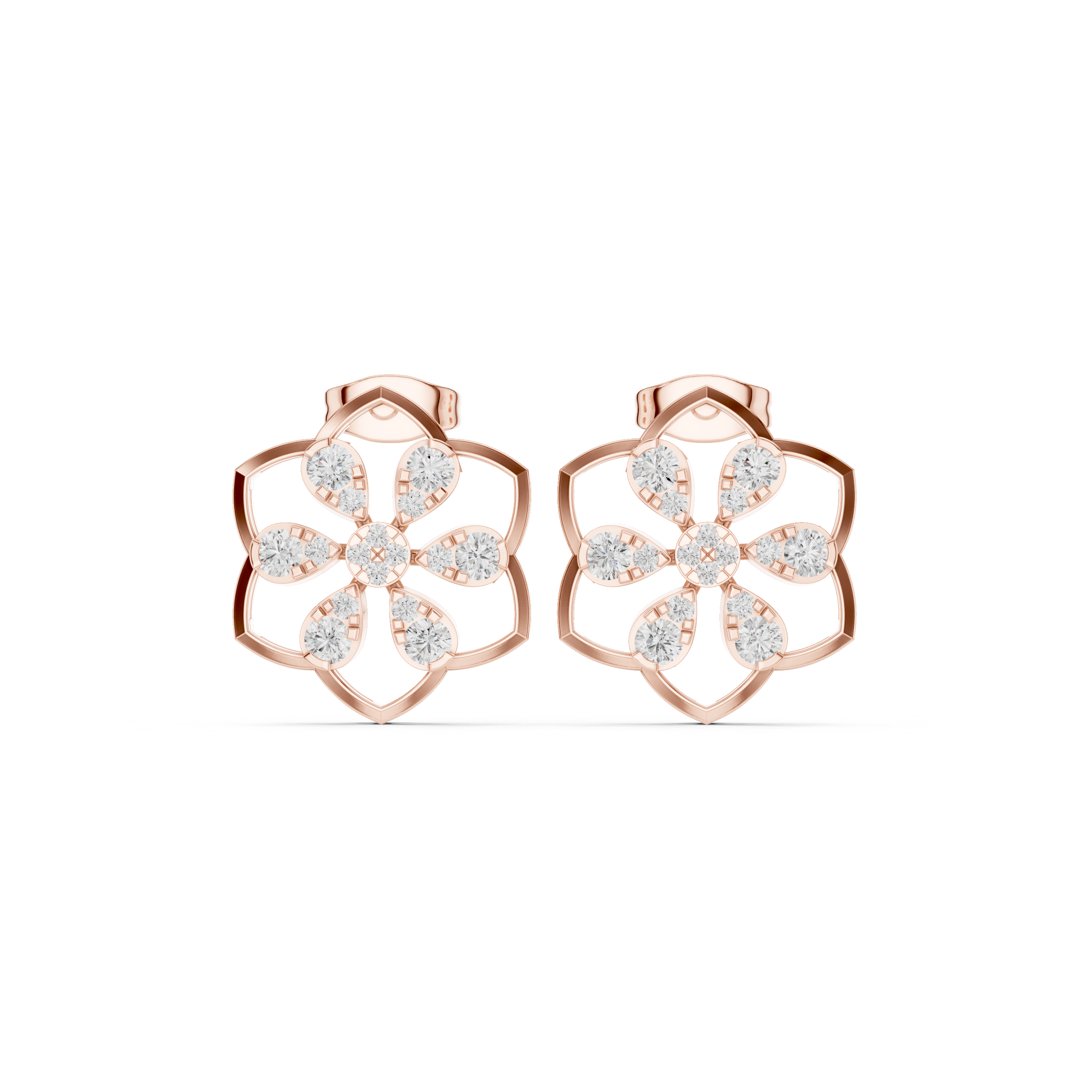 Meridian Shimmer Lab Grown Diamond Earrings Dangles