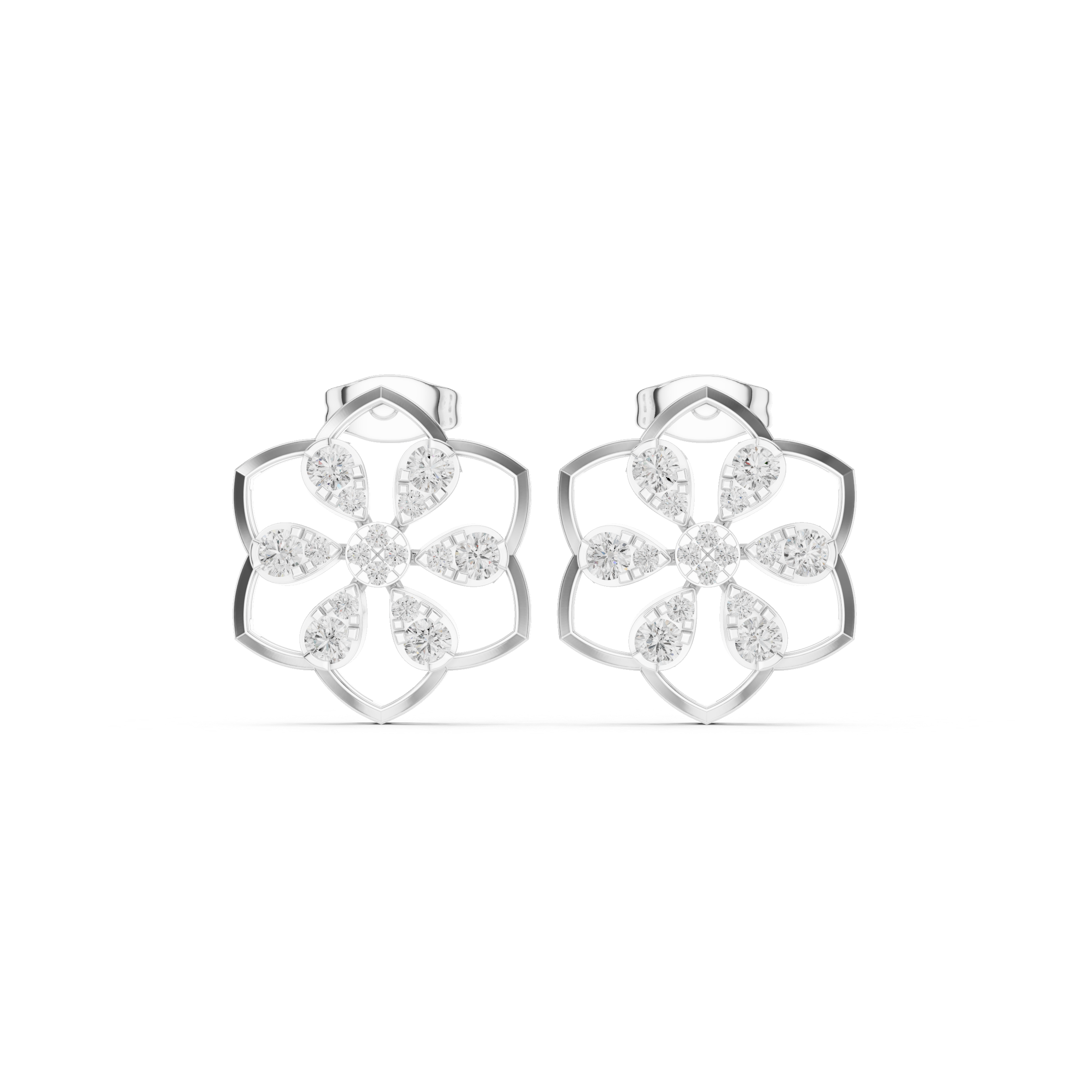Meridian Shimmer Lab Grown Diamond Earrings Dangles