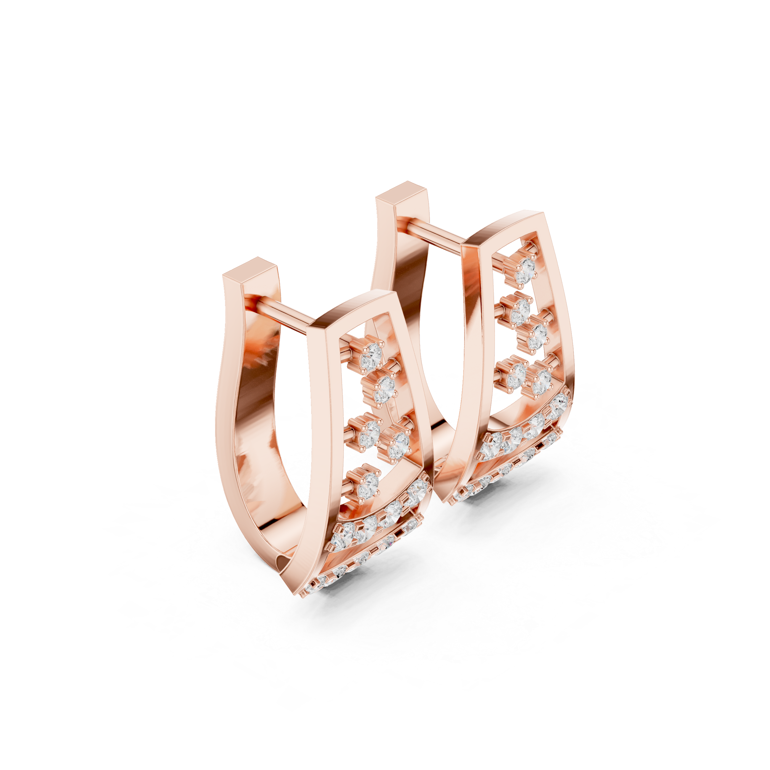 Better Half lab grown diamond earring design