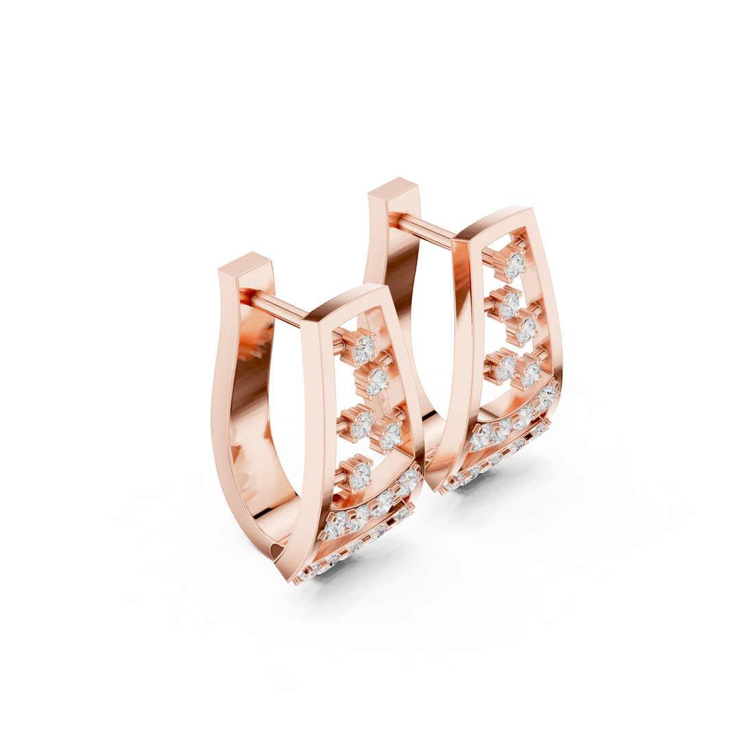 Dream Chaser Lab Grown Diamond Earrings Studs