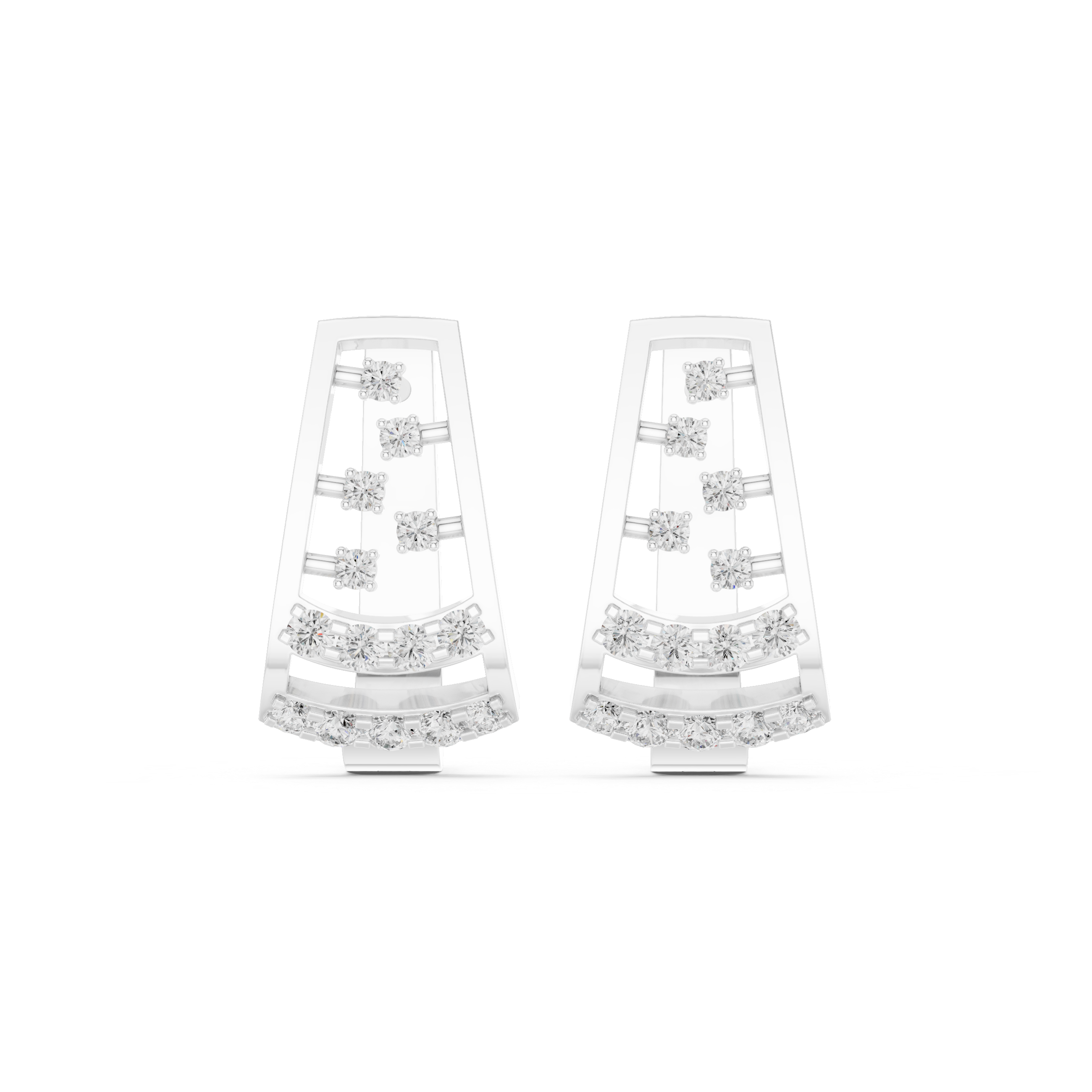 Dream Chaser Lab Grown Diamond Earrings Studs
