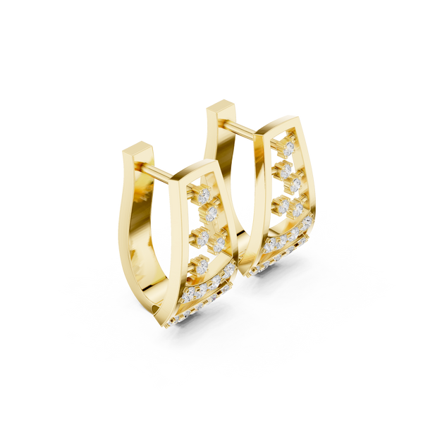 Better Half lab grown diamond earring design