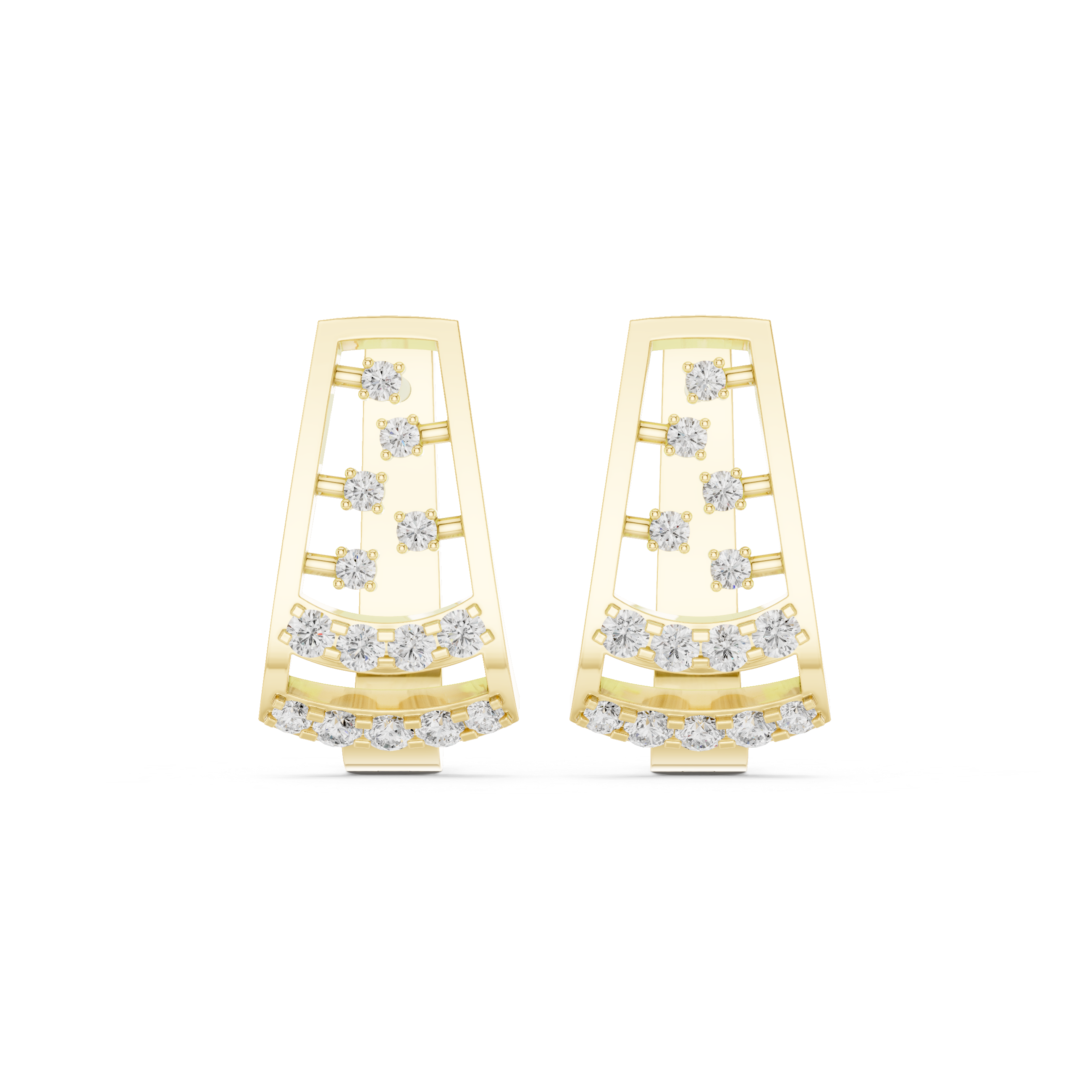 Better Half lab grown diamond earring design