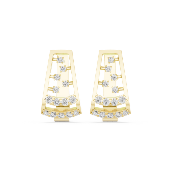 Better Half lab grown diamond earring design