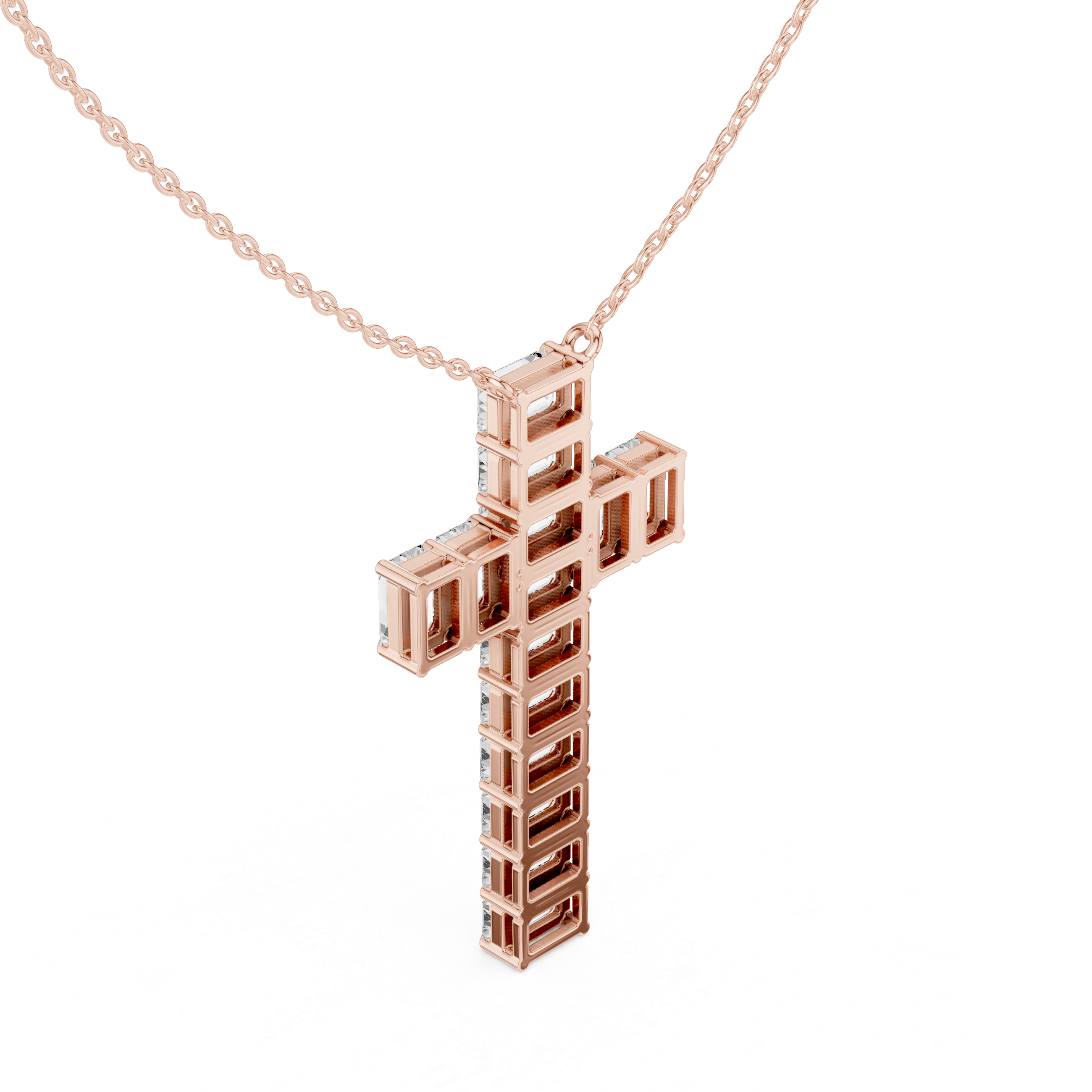 Eternal Grace Lab Grown Diamond Halo Pendant
