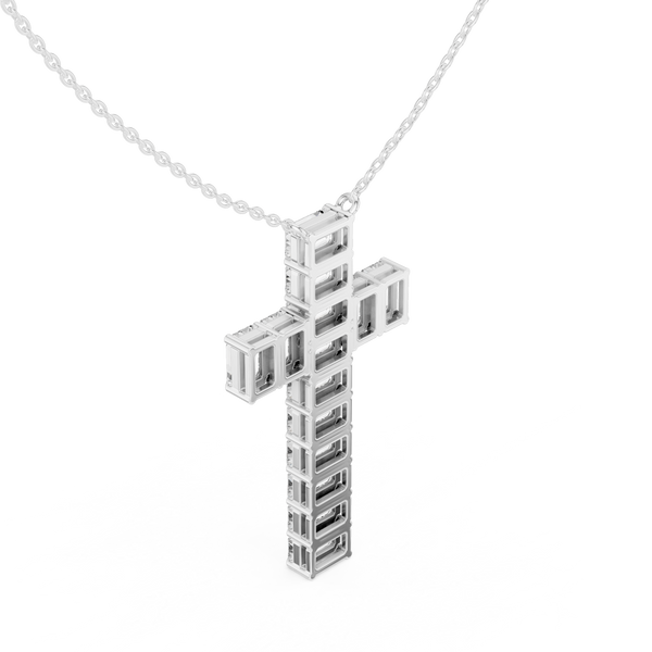 Eternal Grace Lab Grown Diamond Halo Pendant