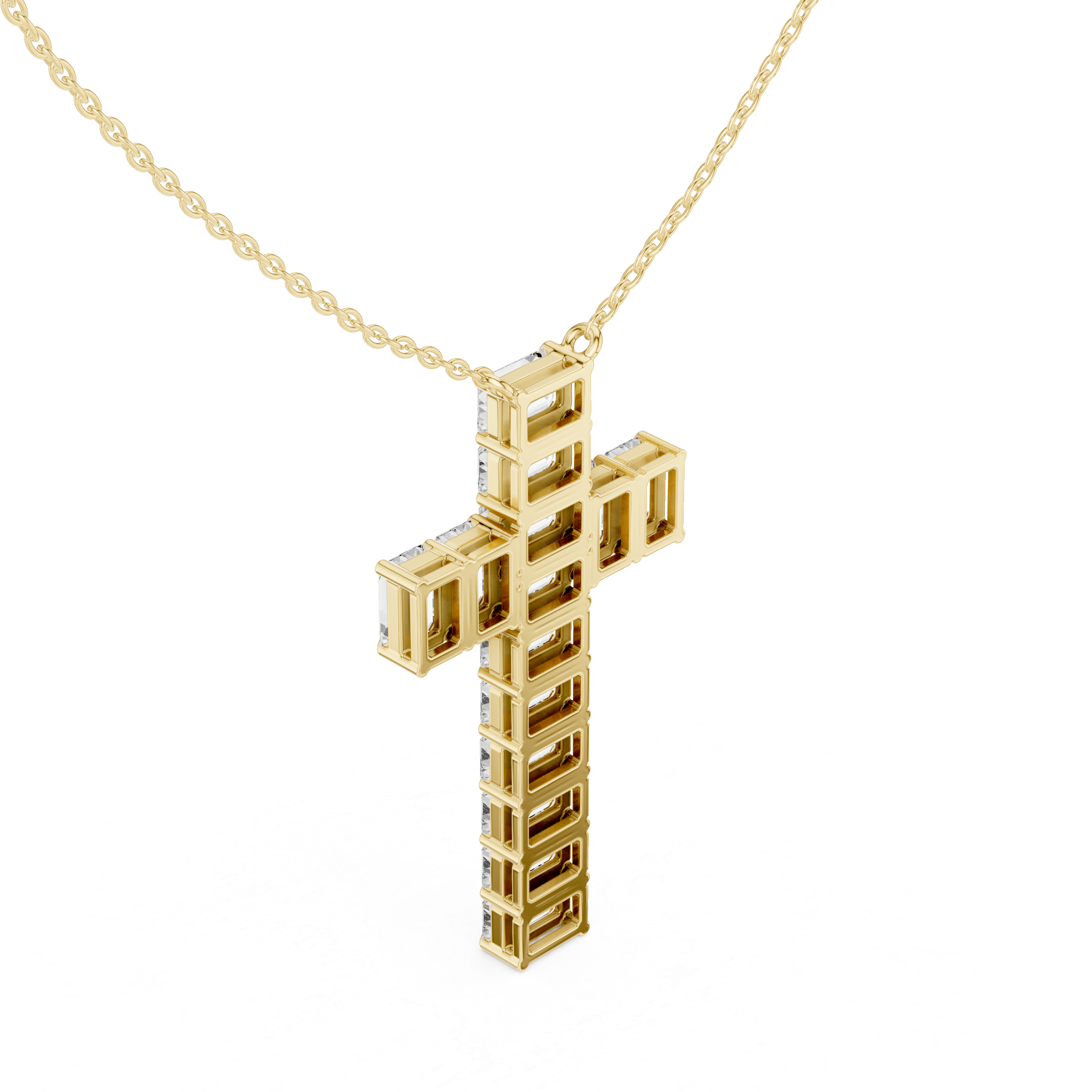 Eternal Grace Lab Grown Diamond Halo Pendant