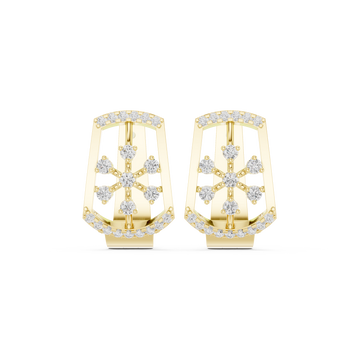 Global Trend lab grown diamond earring design