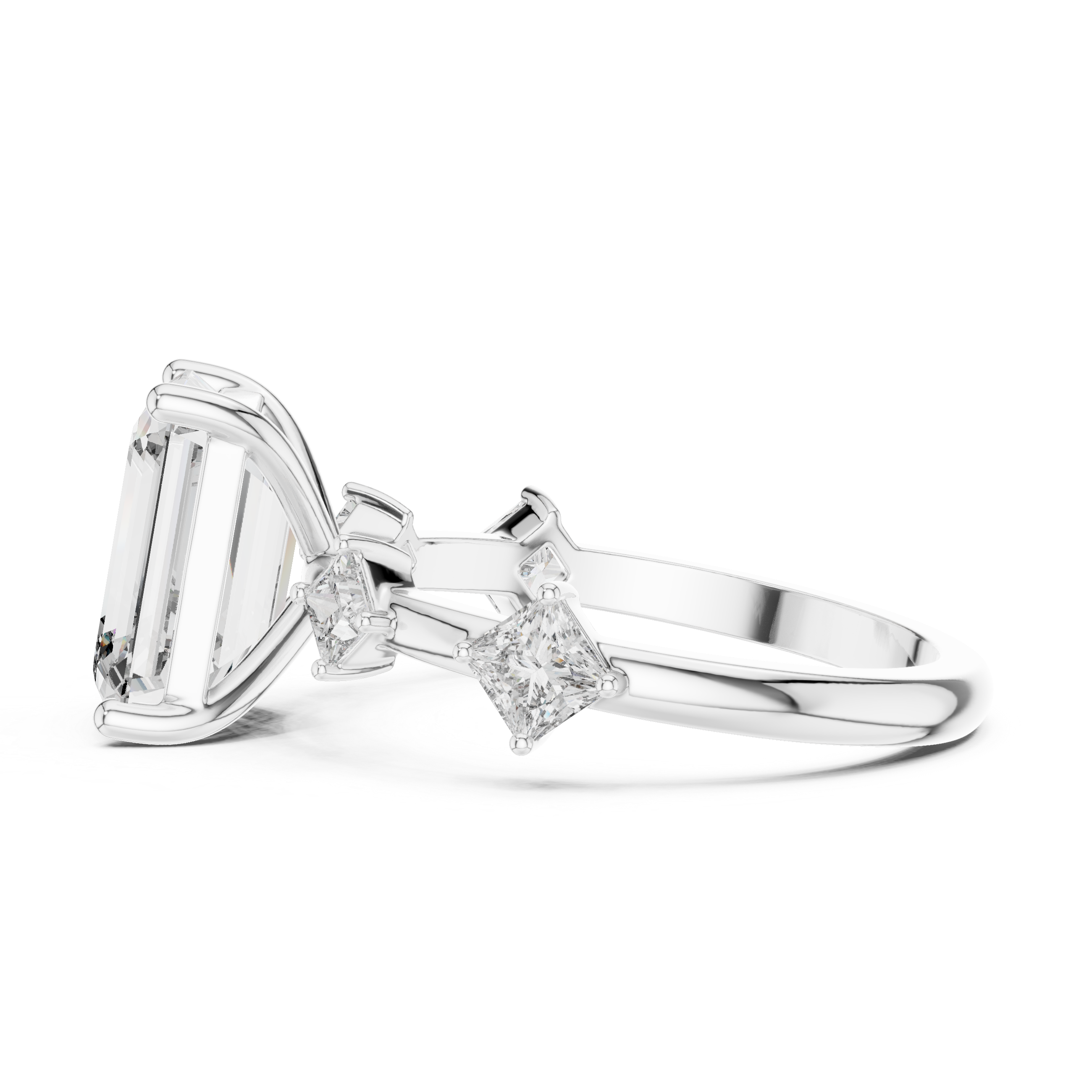 Serene Space lab grown diamond ring