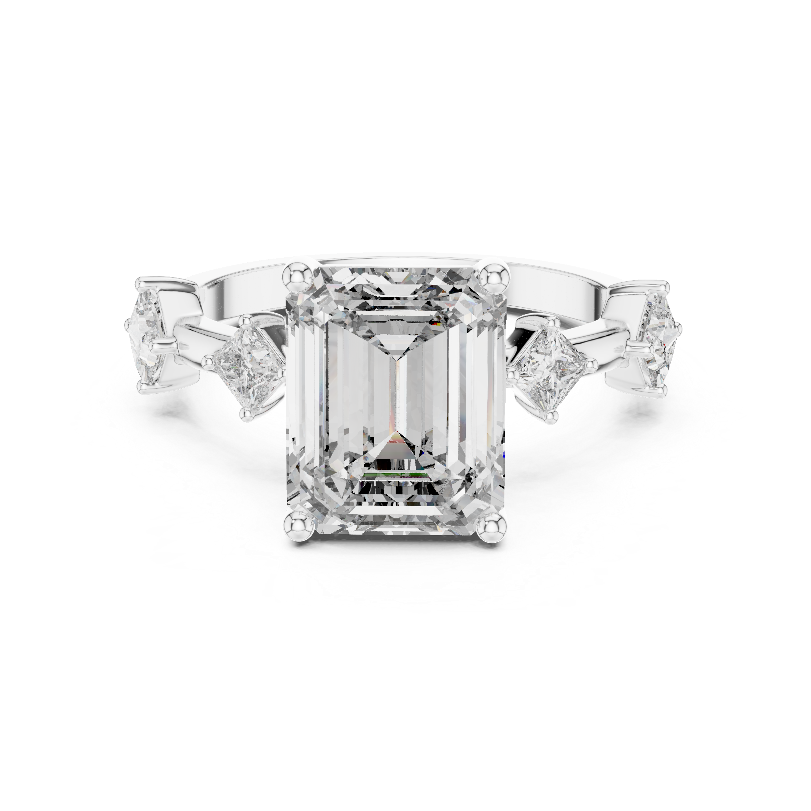 Serene Space lab grown diamond ring