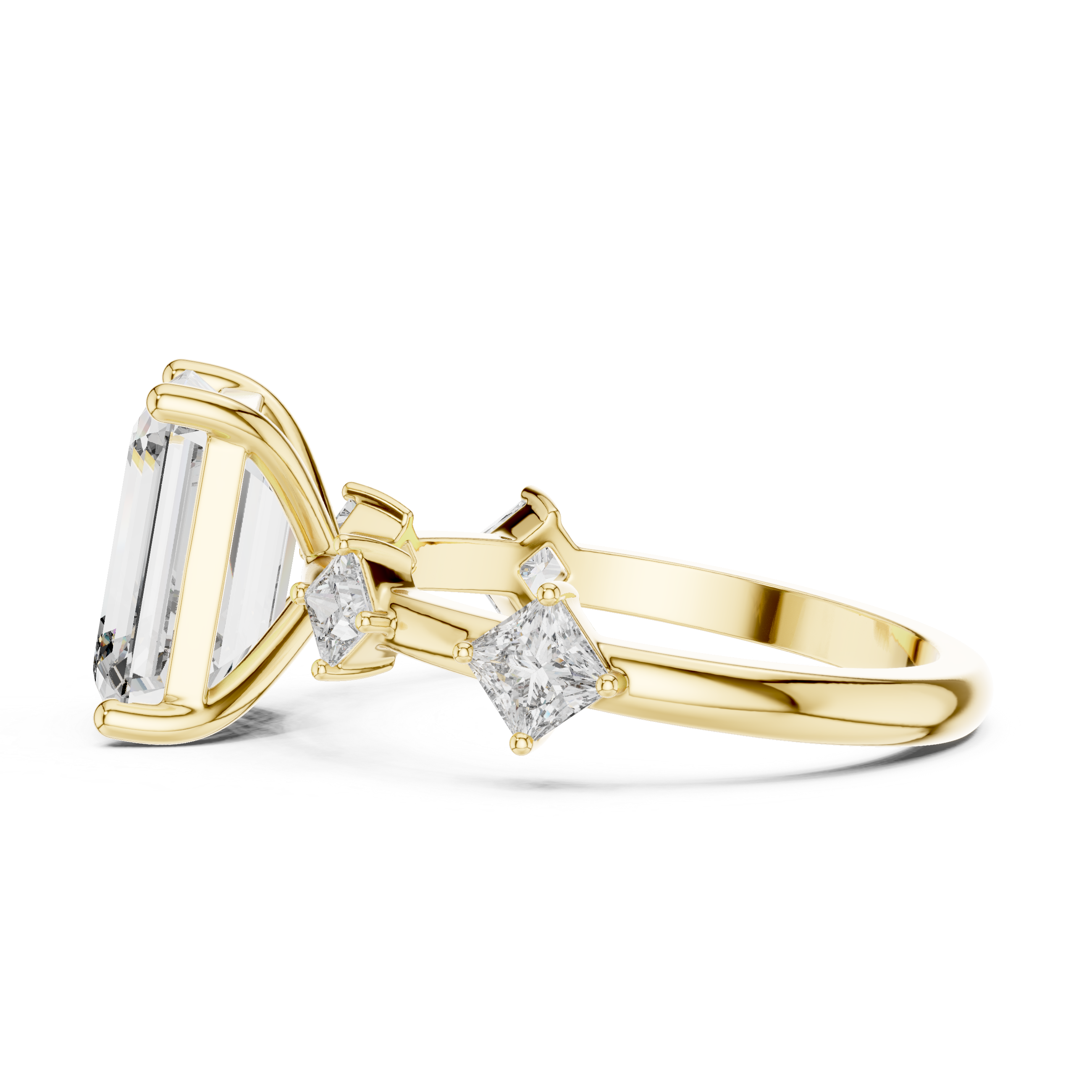 Serene Space lab grown diamond ring