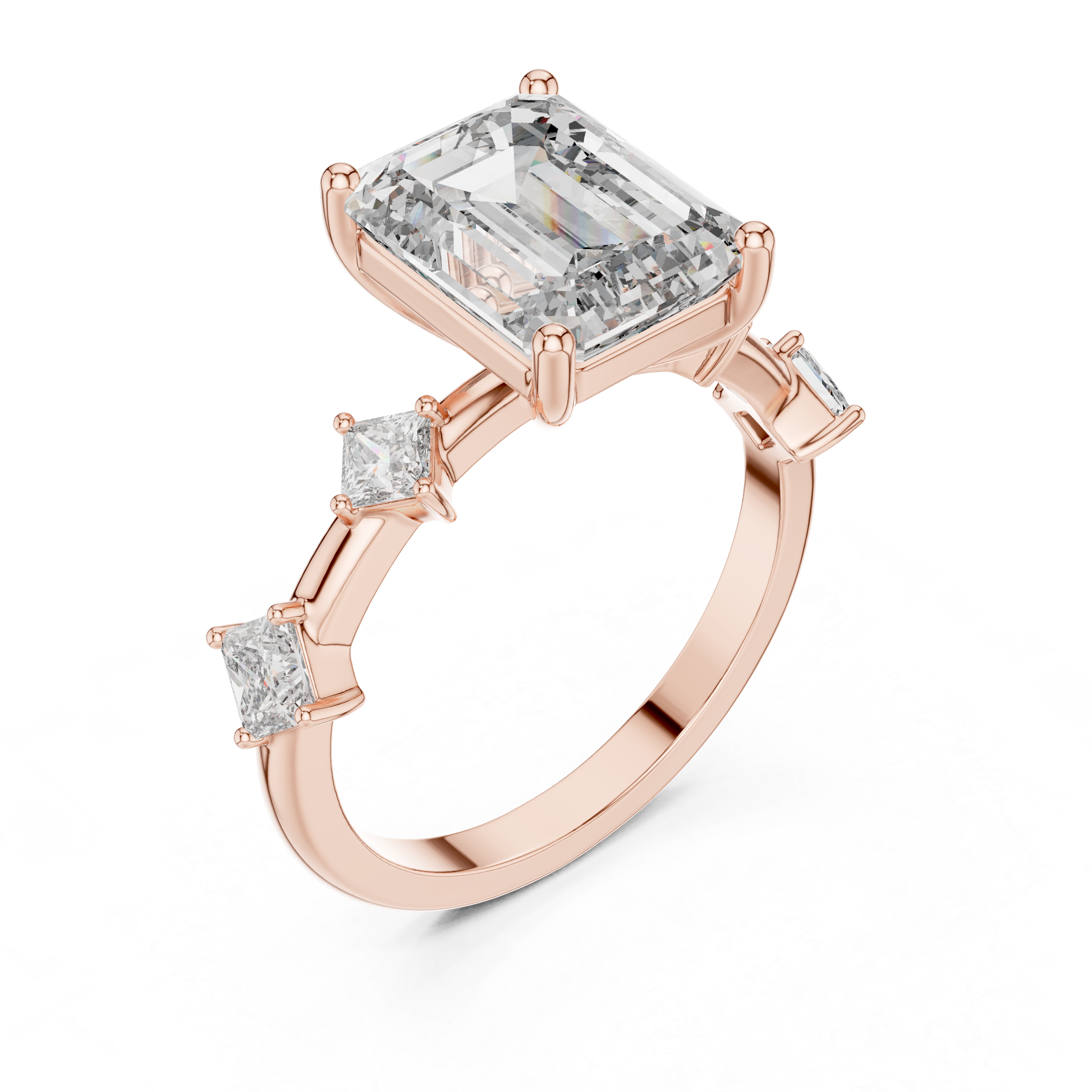 Serene Space lab grown diamond ring