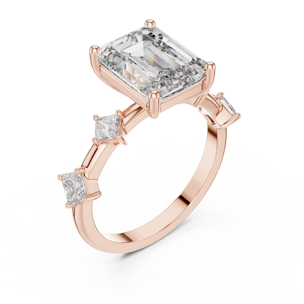 Serene Space lab grown diamond ring