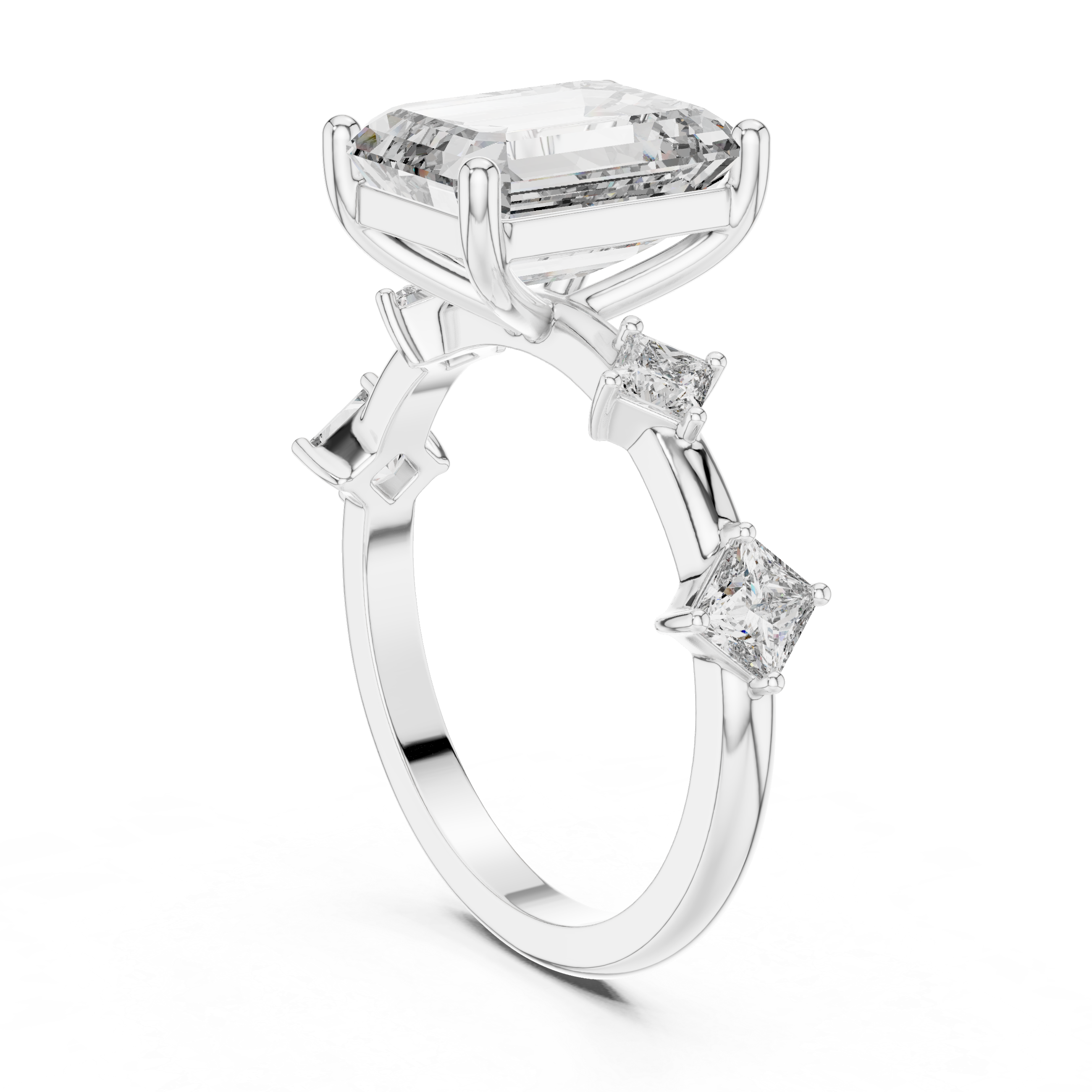 Serene Space lab grown diamond ring