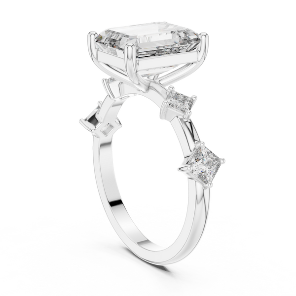 Serene Space lab grown diamond ring