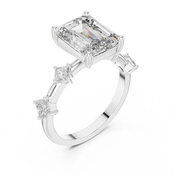 Serene Space lab grown diamond ring