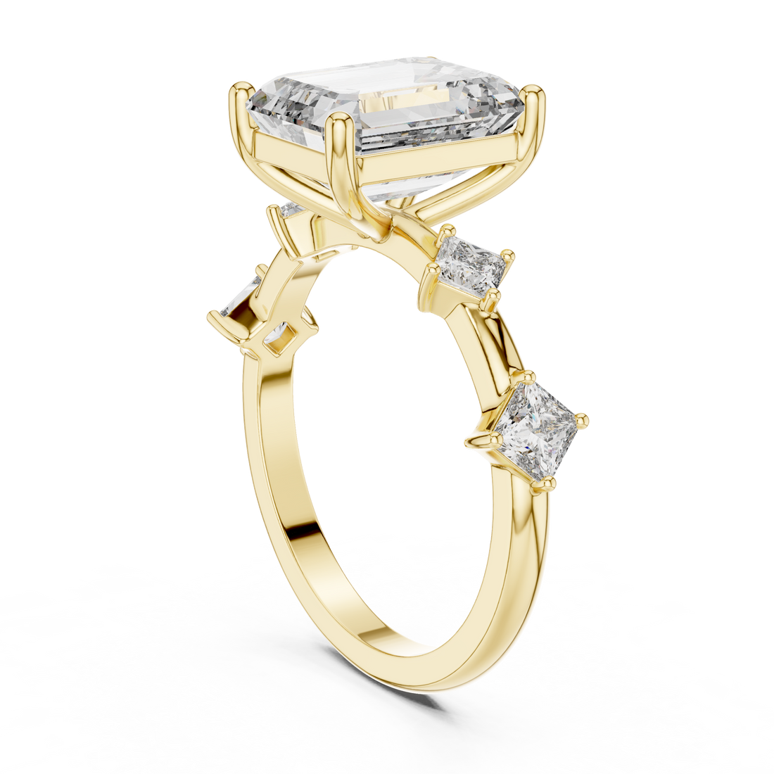 Serene Space lab grown diamond ring