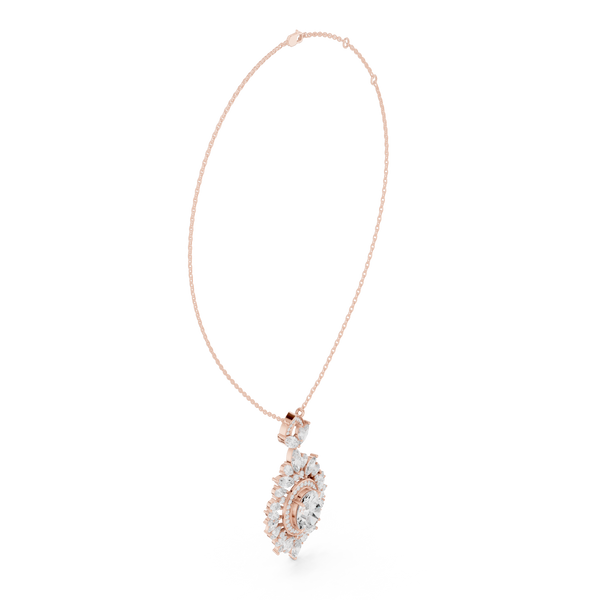 Aura Gleam Lab Grown Diamond Pendant Necklace
