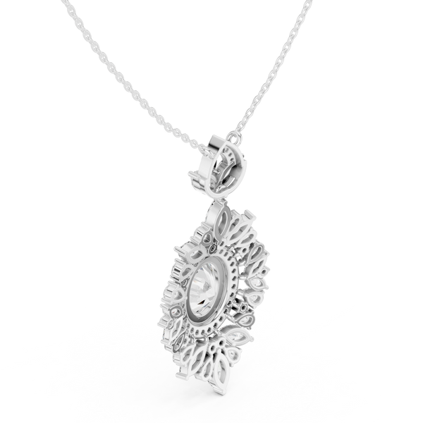 Aura Gleam Lab Grown Diamond Pendant Necklace