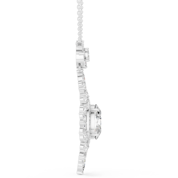 Aura Gleam Lab Grown Diamond Pendant Necklace