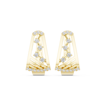 Just Right lab grown diamond earring design